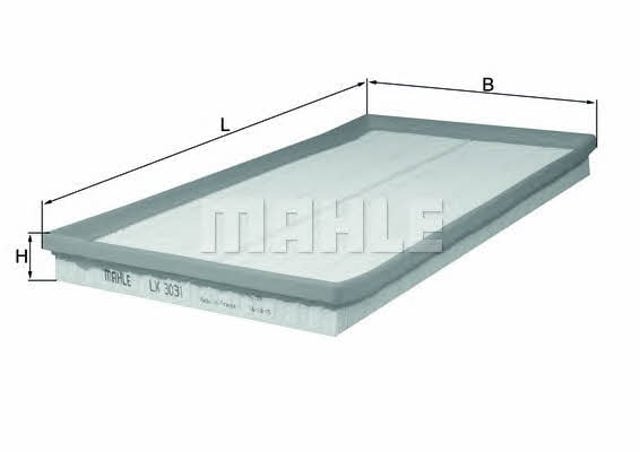 LX3031 MAHLE Filtro de aire  disponible Vigo