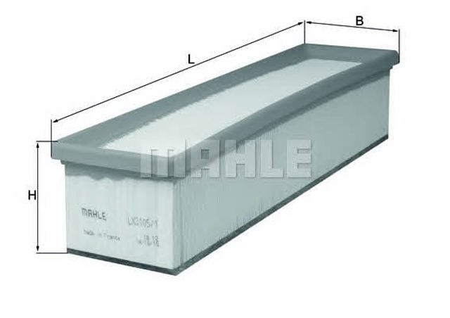 LX31051 MAHLE Filtro de aire comprar Bilbao