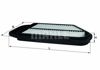 Filtro de aire coche LX3152 MAHLE