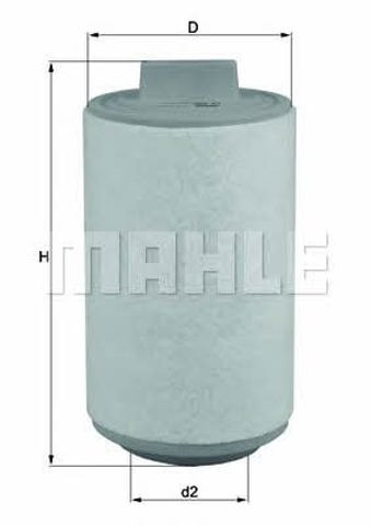 LX3251 MAHLE Filtro de aire comprar Madrid