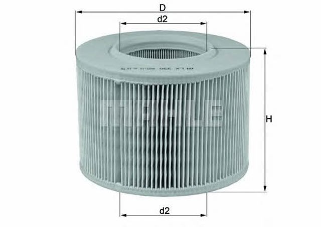 LX330 MAHLE Filtro de aire  en stock Gandía