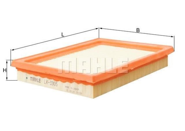 LX3305 MAHLE Filtro de aire  comprar en Oviedo