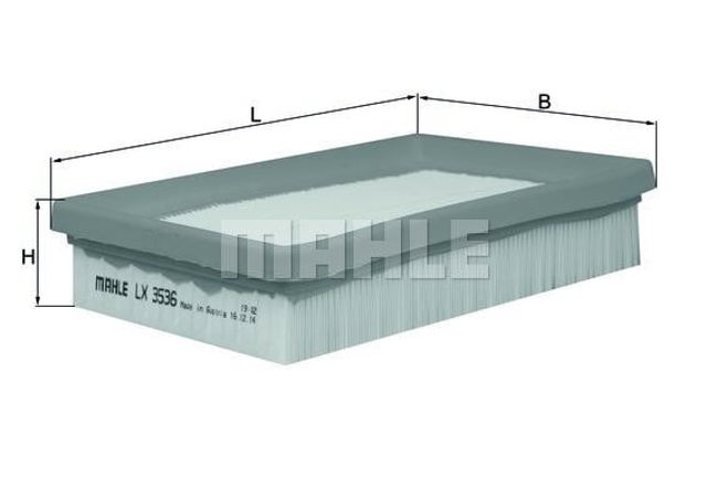 LX3536 MAHLE Filtro de aire comprar Madrid