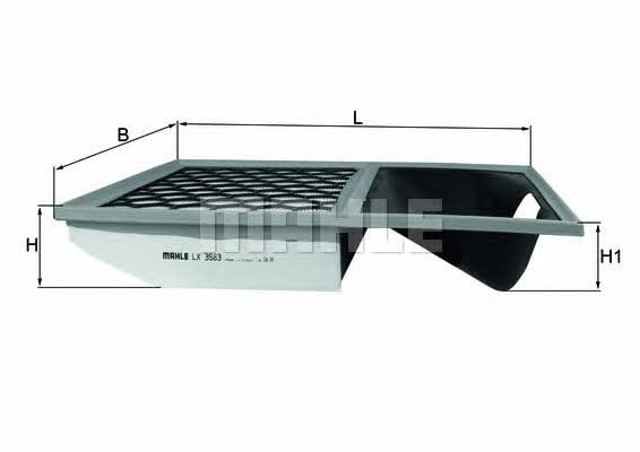 MAHLE LX3583 Filtro de aire comprar Barcelona