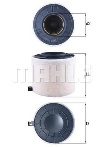 LX4410 Filtro de aire  disponible Burgos