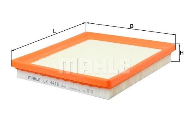 LX4418 MAHLE Filtro de aire  disponible Ourense