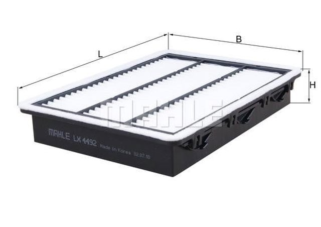 LX4492 MAHLE Filtro de aire comprar Alcalá