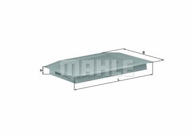 Filtro de aire coche LX459 MAHLE
