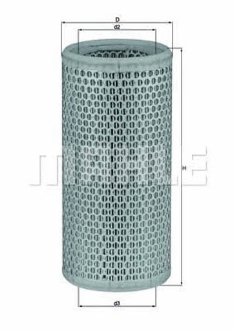 MAHLE LX502 Filtro de aire comprar Barcelona