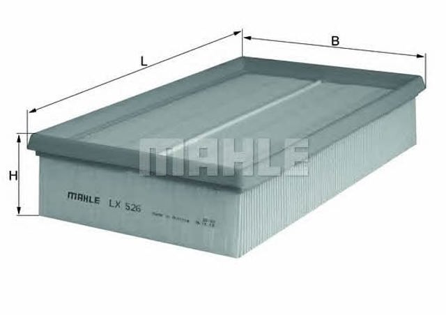 LX526 MAHLE Filtro de aire  disponible Ourense