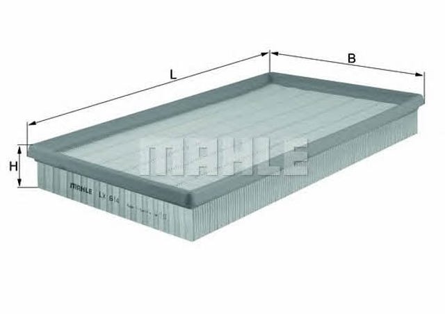 LX614 MAHLE Filtro de aire comprar Bilbao