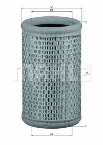 MAHLE LX6461 Filtro de aire  comprar en Albacete