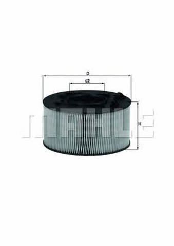 MAHLE LX759 Filtro de aire comprar Pamplona