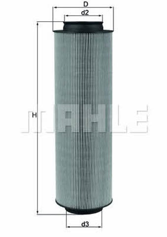 MAHLE LX791 Filtro de aire  comprar en Albacete