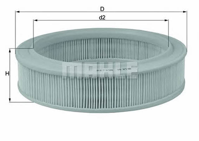 LX81 Filtro de aire  disponible Burgos