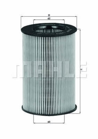 MAHLE LX813 Filtro de aire  comprar en Albacete