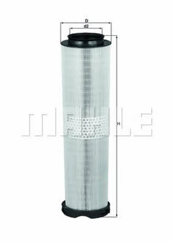 LX8165 Filtro de aire  en stock Castellón