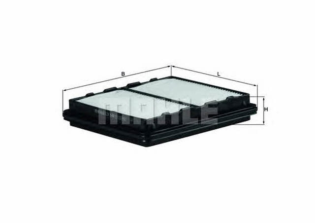 MAHLE LX848 Filtro de aire  disponible España