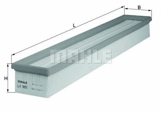 LX992 Filtro de aire comprar Almería