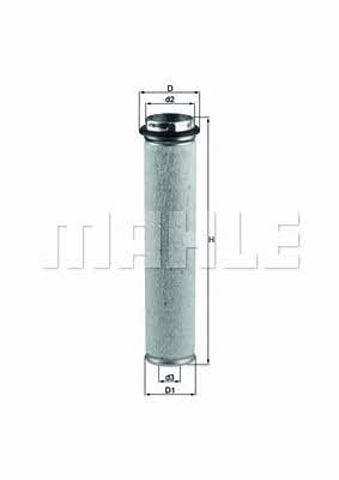 Filtro de aire LXS51 MAHLE