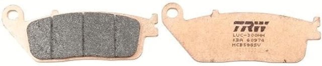 Pastillas de freno delanteras MCB598SV TRW