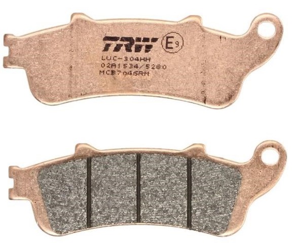 Pastillas freno traseras MCB704SRM TRW