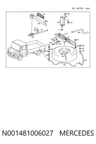 N001481006027 Mercedes