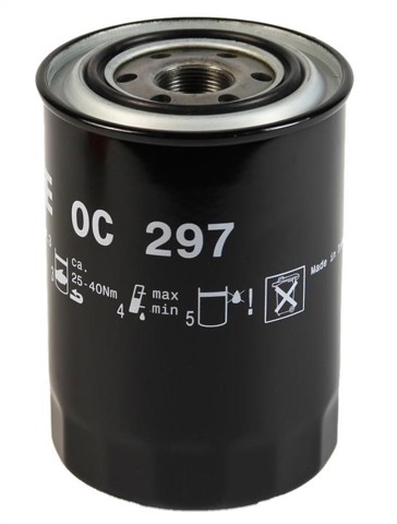 OC297 MAHLE Filtro de aceite  comprar en Lleida