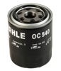 Filtro aceite OC540 MAHLE