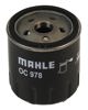 Filtro de aceite motor OC978 MAHLE