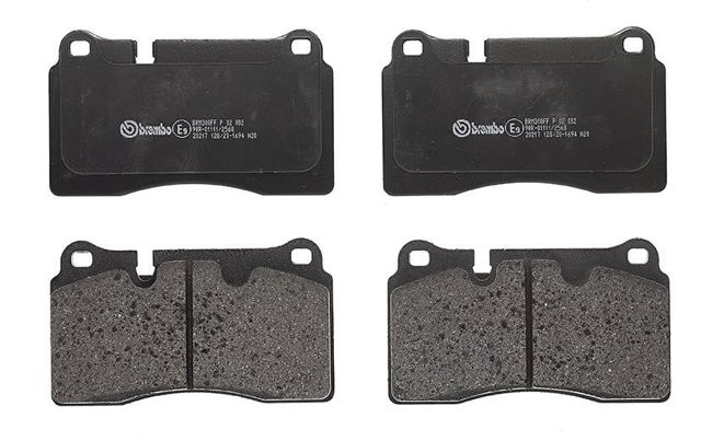 Pastillas delanteras de freno P02002 BREMBO