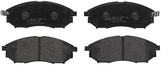 Pastillas de freno delanteras Nissan Navara D40M