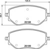 Pastillas de freno P68073 BREMBO