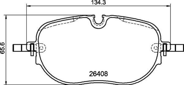 Juego de pastillas de freno P85195 BREMBO