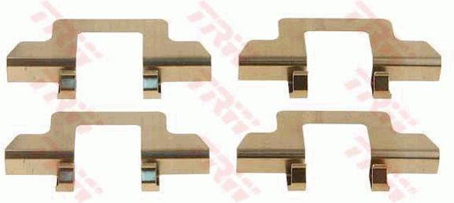 Comprar Juego de resortes de sujeción de pastillas de freno delanteras Citroen C3 I FC a bajo precio