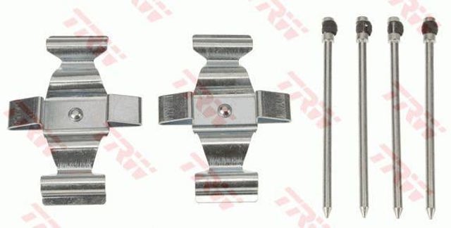 Kit de reparación, pastillas de frenos PFK663 TRW