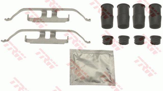 Kit de reparación, pastillas de frenos PFK706 TRW