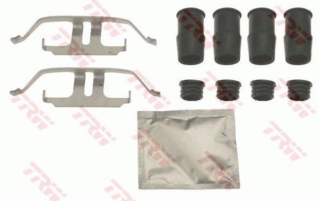 Kit de reparación, pastillas de frenos PFK707 TRW