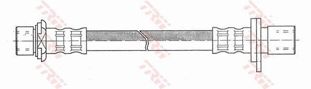 Manguera de freno trasero derecho PHA384 TRW
