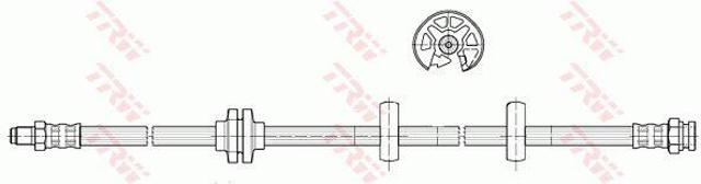 Tubo flexible de frenos delantero Fiat Punto II hatchback comprar en España
