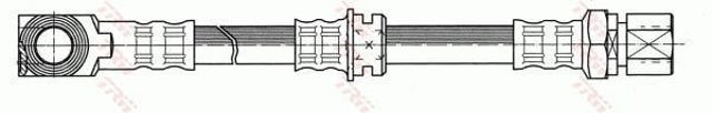 Latiguillos de freno delantero para Opel Omega 25, 26, 27