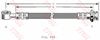 Tubo liquido de freno trasero PHD366 TRW