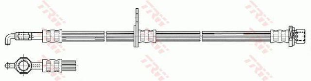 TRW PHD533 Latiguillos de freno delantero izquierdo  en stock Salamanca