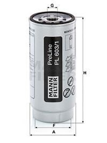 PL6031X Mann-Filter