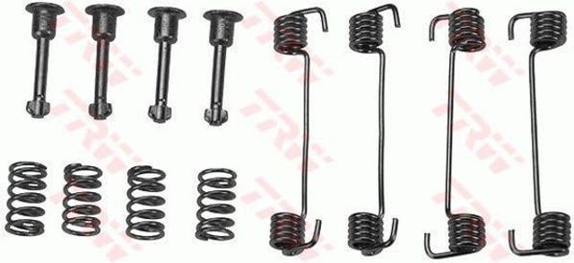 Kit de reparación, pastillas de frenos SFK165 TRW