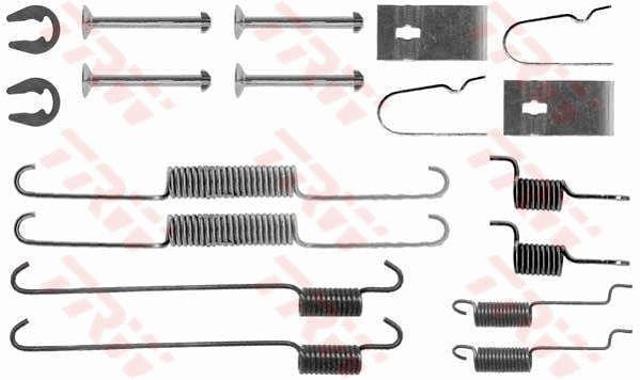 Juego de montaje, zapatas de freno traseras para Suzuki Baleno (EG)