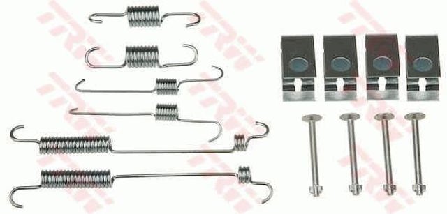 Juego de reparación, pastillas de frenos SFK381 TRW