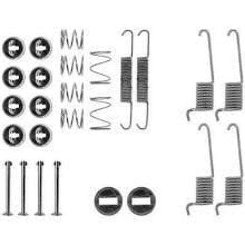 Juego de montaje, zapatas de freno traseras para Mercedes Bus 207-310  (601)