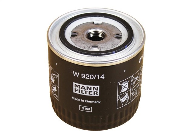 MANN W92014 Filtro de aceite  disponible Lugo