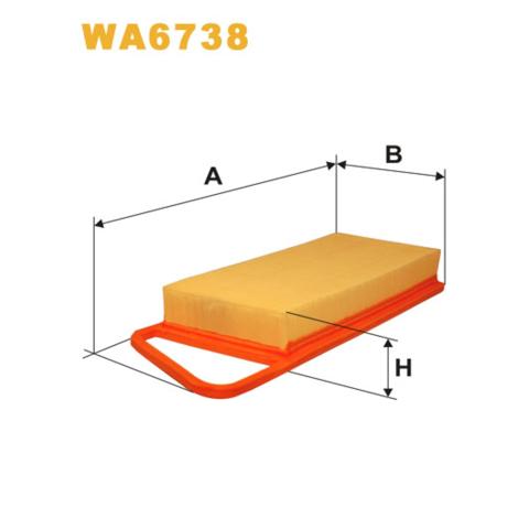 WIX WA6738 Filtro de aire  en stock Valencia